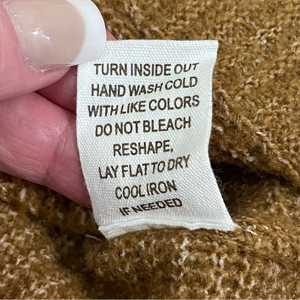 Anthro Blu Pepper Colorblock Sweater Dress - Picture 10 of 11